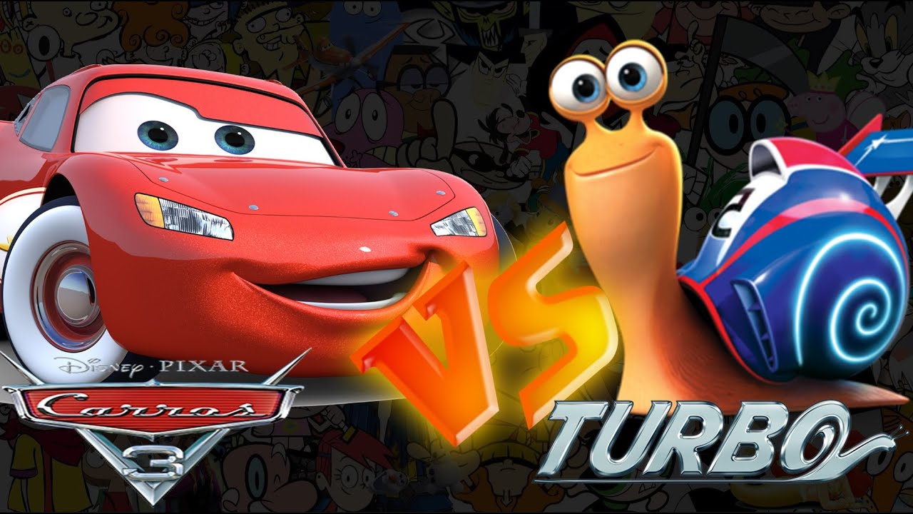 RELÂMPAGO MCQUEEN VS TURBO - BATALHA DE RAP
