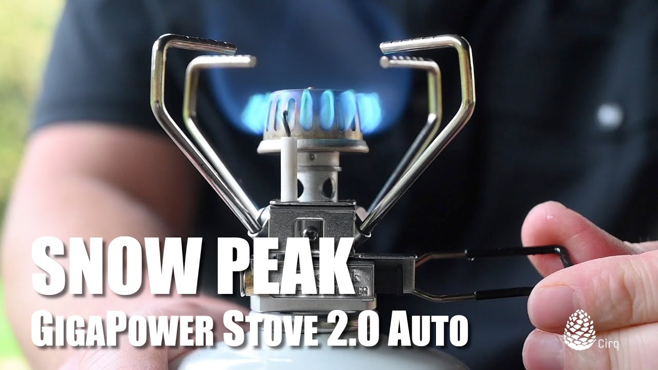 Snow Peak GigaPower 2.0 Auto Backpacking Stove Overview, Lighting, & Boil Test