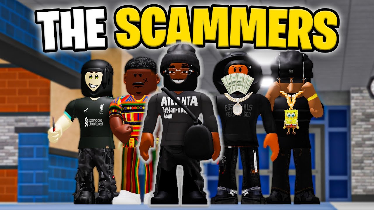 Trolling as a SCAMMER In Roblox Fight in A School