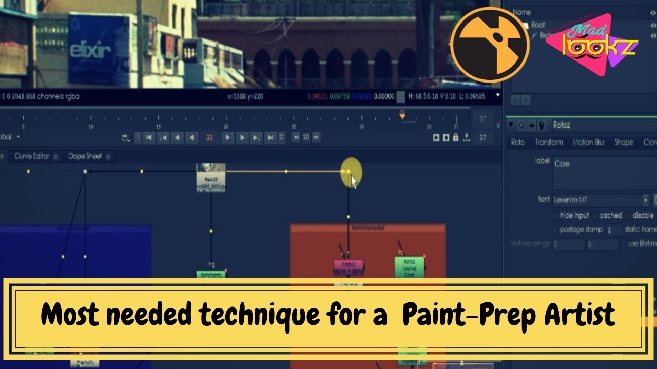 Most needed technique for a  Paint-Prep Artist l #madlookzvfx #manoojmanoharan
