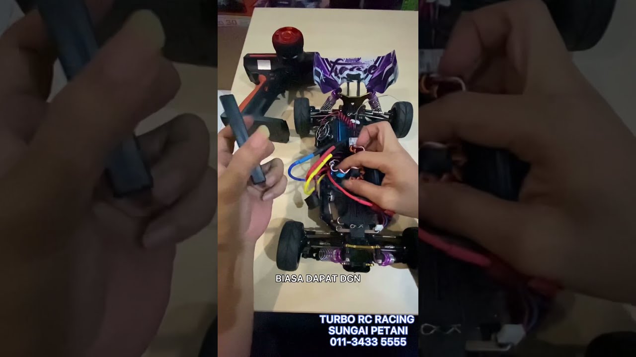 ESC BRUSHLESS PROBLEM STUCK GEGAR VIBRATE 120AMP NO PUNCH PICKUP