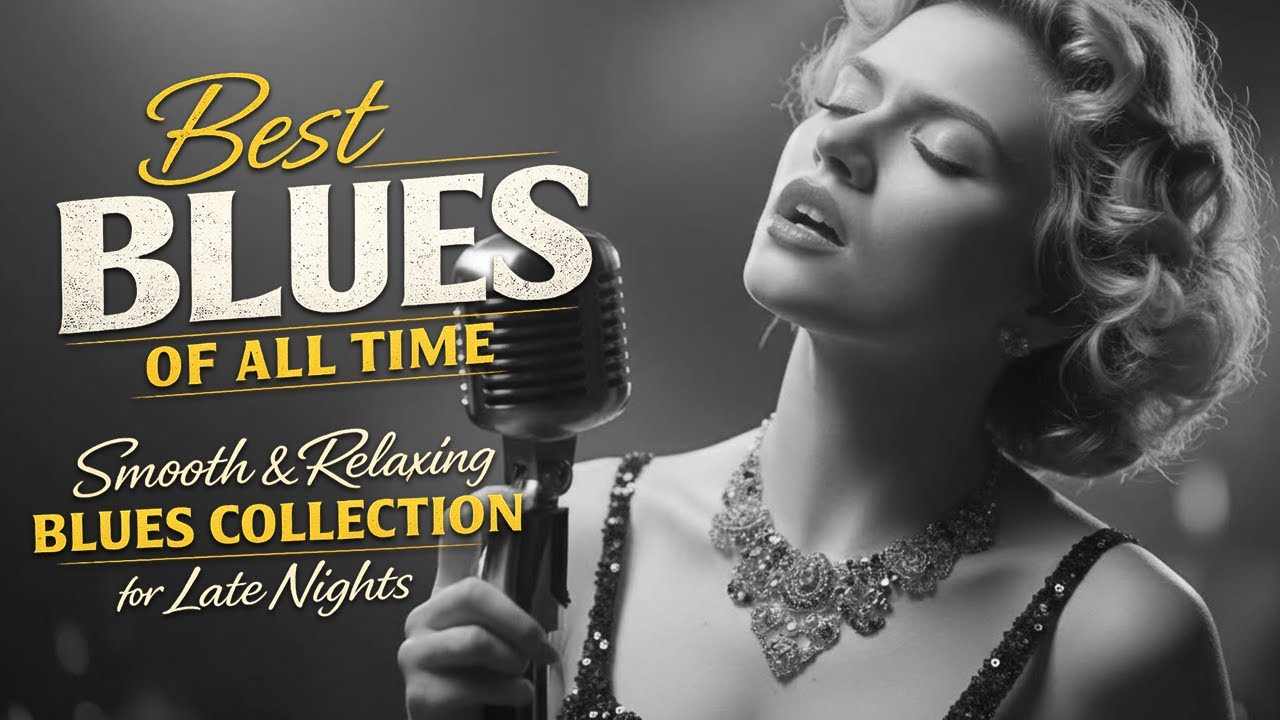 Best Blues of All Time – Smooth & Relaxing Blues Collection for Late Nights