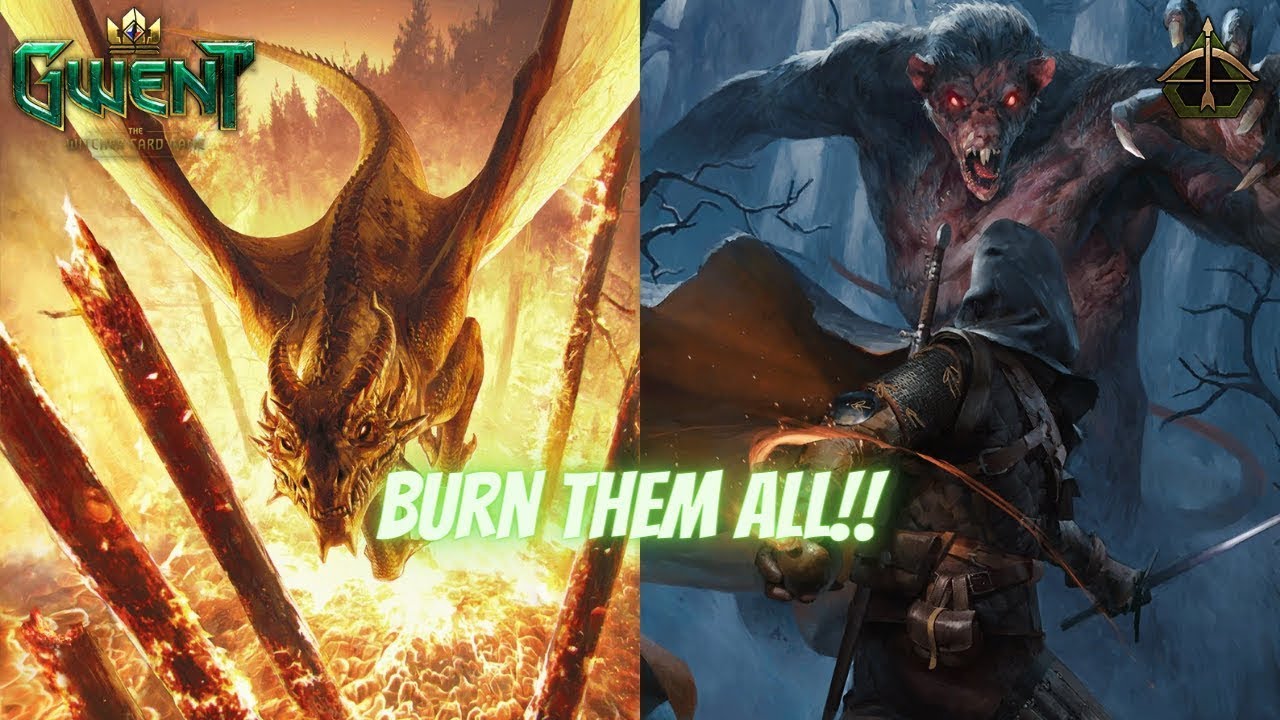 GWENT | Dragon & Bomb Deck Is Tricky But Very Strong | Satisfying Worthy Villentretenmerth