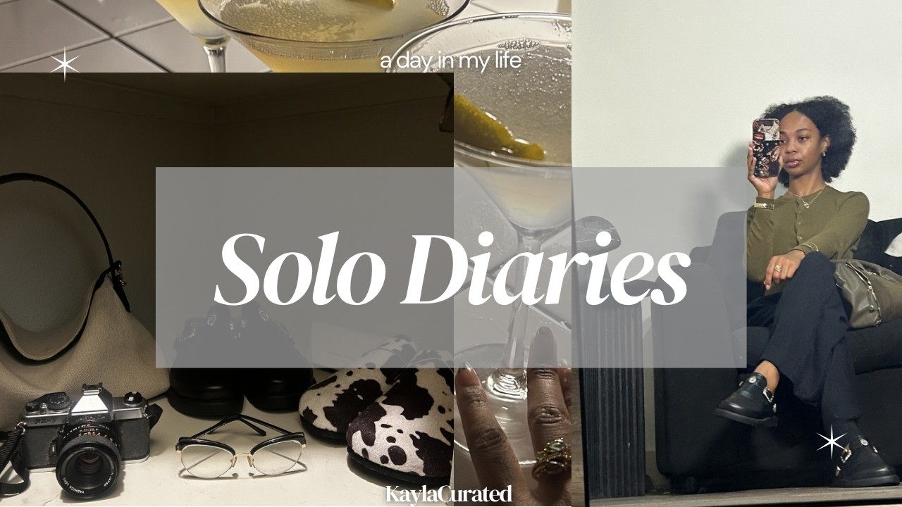 Solo Diaries // Decorating my apartment + Enjoying Solo days
