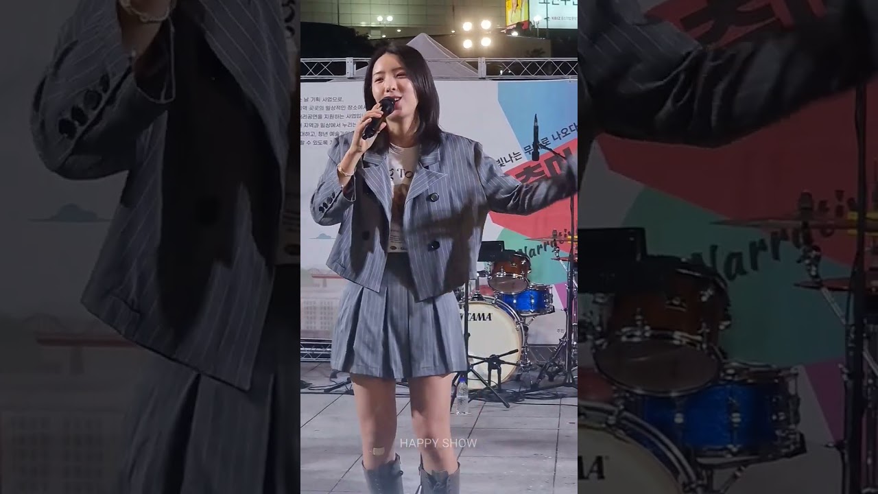 여성 싱어송라이터 정예원(YEWON)의 깜찍한 매력 - 야호(YAHO) '메아리를 부르자' 청춘라이터 케이팝(k-pop) 서울 신촌 라이브 2023 직캠