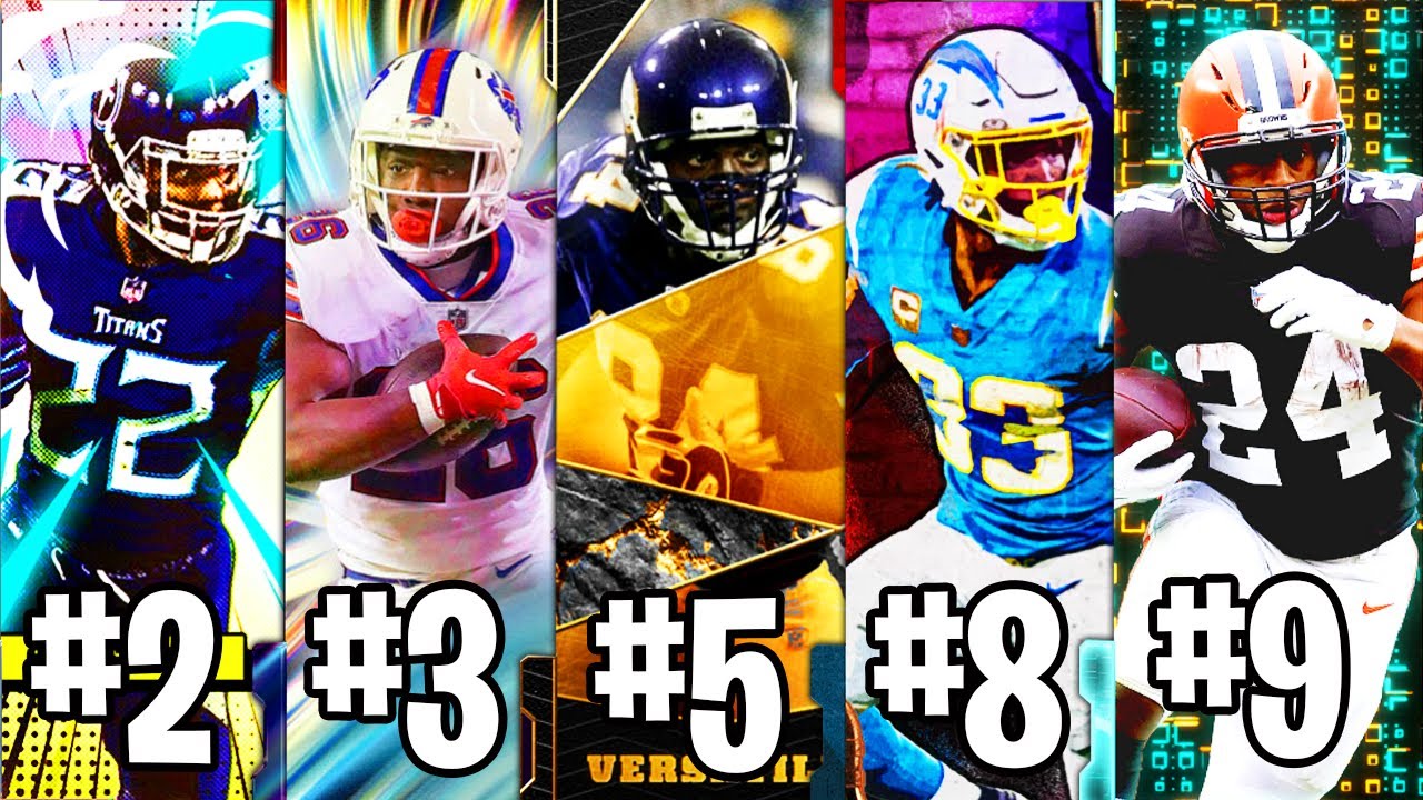 THE TOP 10 RUNNING BACKS IN MUT!
