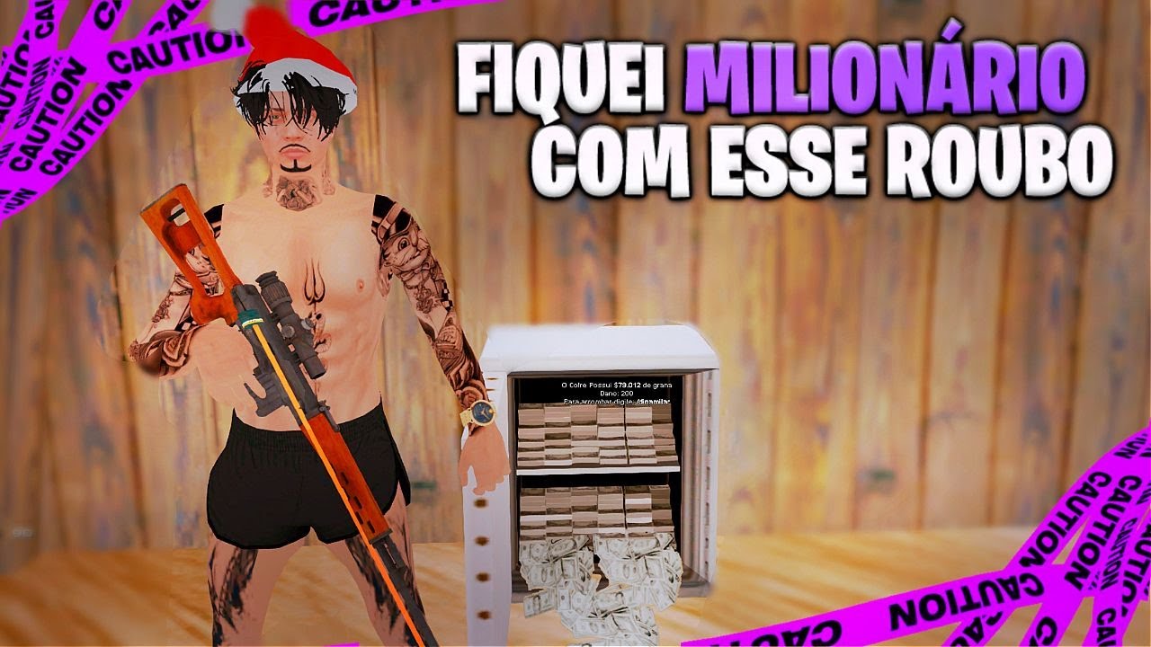 FIQUEI RICO ESTOURANDO FAZENDAS NO BRASIL PLAY SHOX - 1 Milhão Em Apenas 8 Minutos GTA RPg