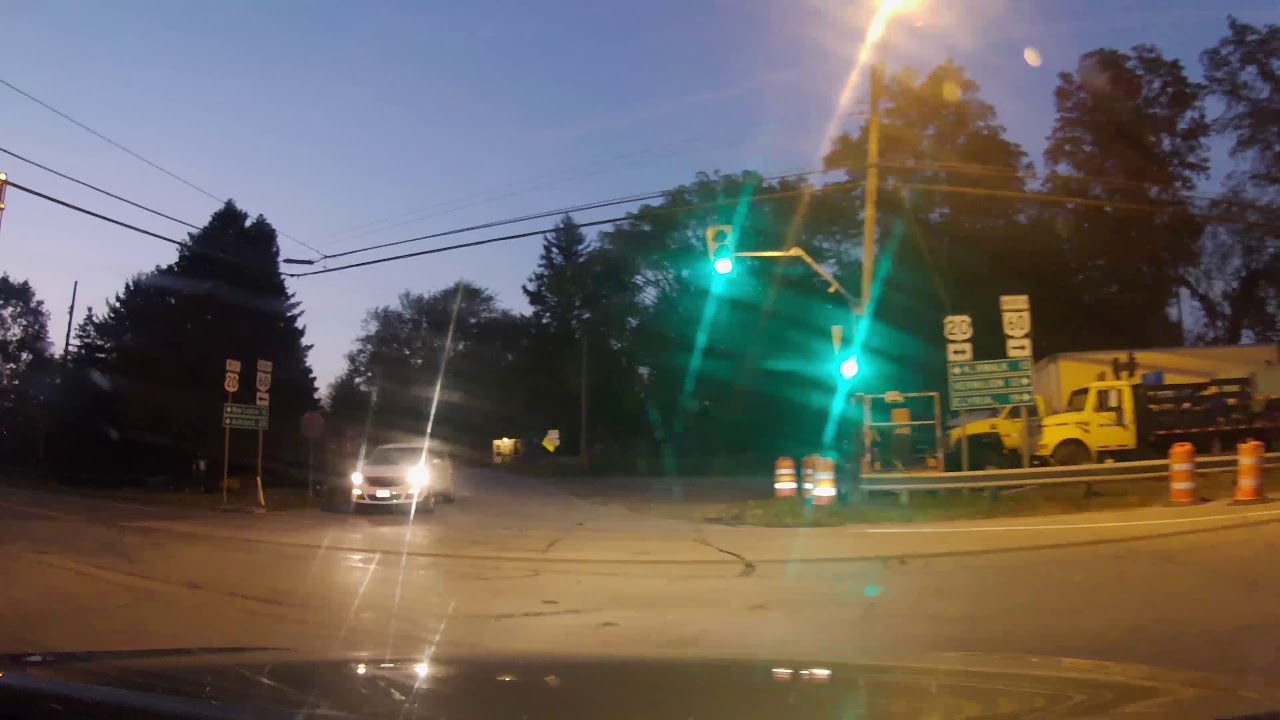 Driving through Wakeman, Ohio