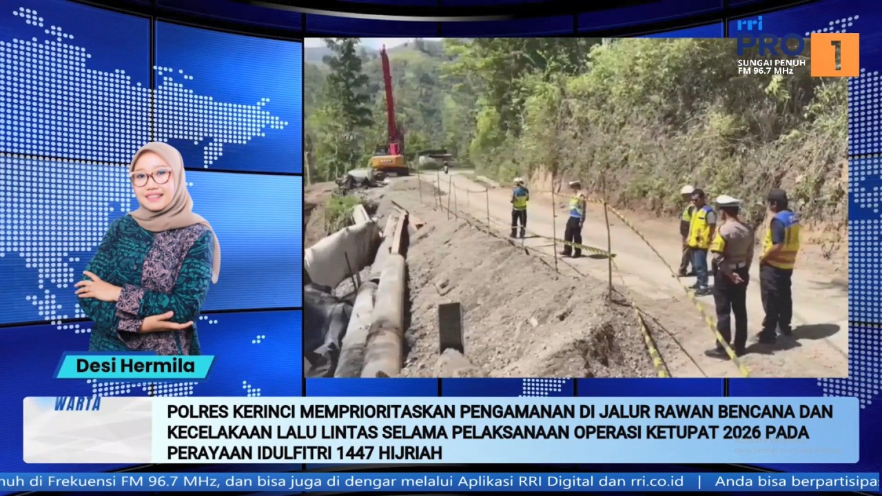 [BERITA] WBD – Polres Kerinci Prioritaskan Pengamanan Jalur Rawan saat Operasi Ketupat 2026..