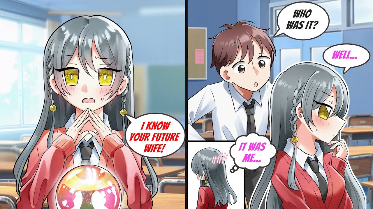 ［Manga dub］My cute classmate can predict my future wife and...［RomCom］