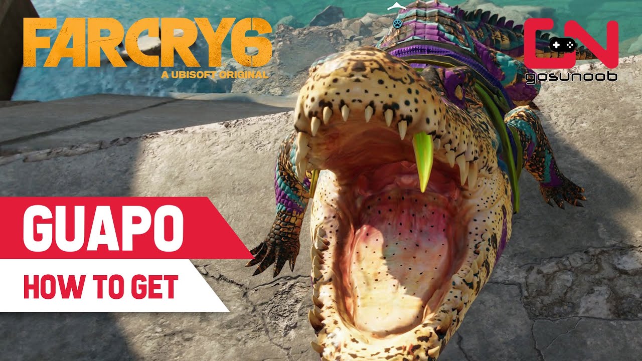 Far Cry 6 How to Get Guapo Pet Crocodile Amigo Skins & Abilities Showcase