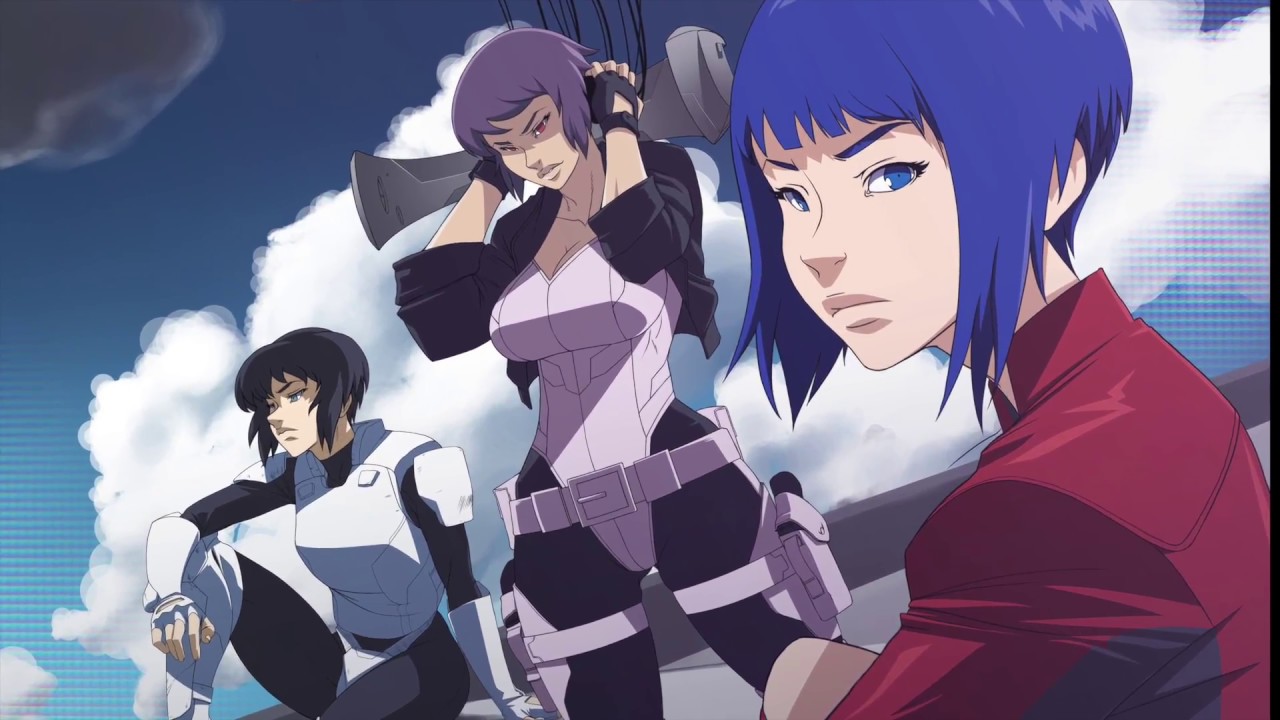 Ghost in the Shell Fan Art Timelapse