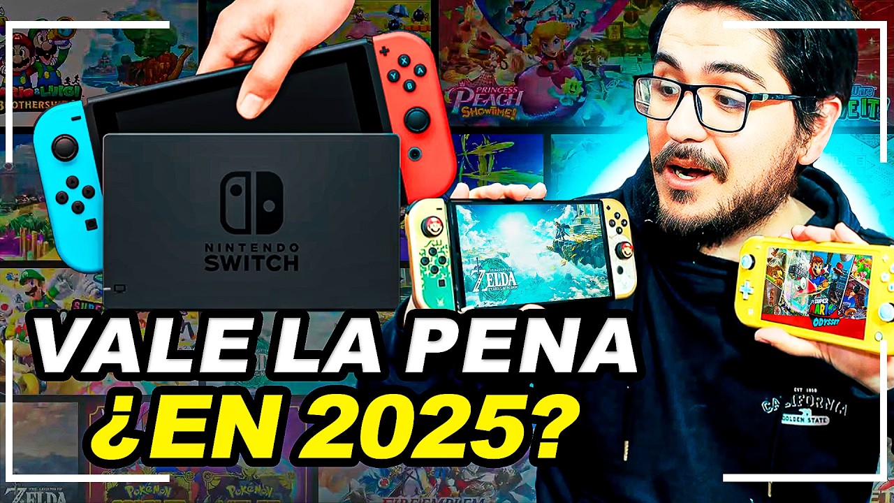 Nintendo Switch en 2025, ¿vale la pena? | Mejores juegos, servicios, periféricos y MÁS