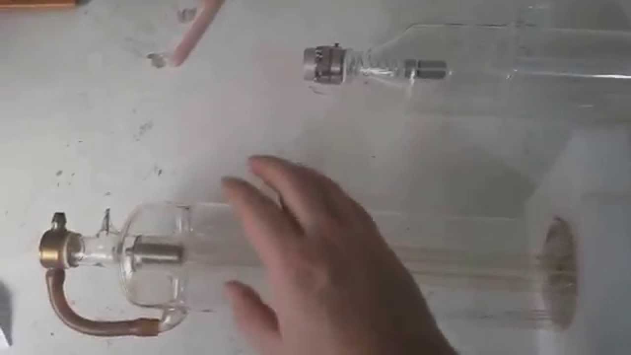 Tubo Laser CO2 - 1ª vs 2ª linha.