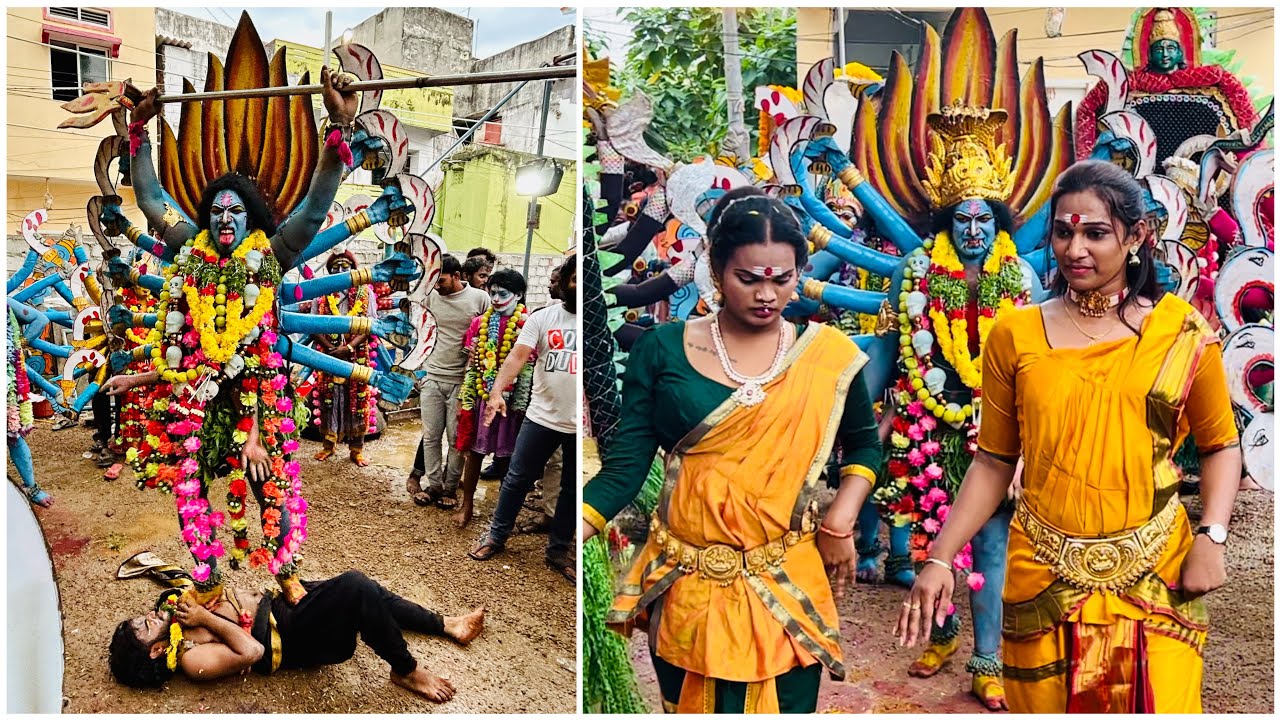 Kalika Dance at Secunderabad Bonalu 2023 | Regimental bazar Bonalu 2023 | #bonalu2023