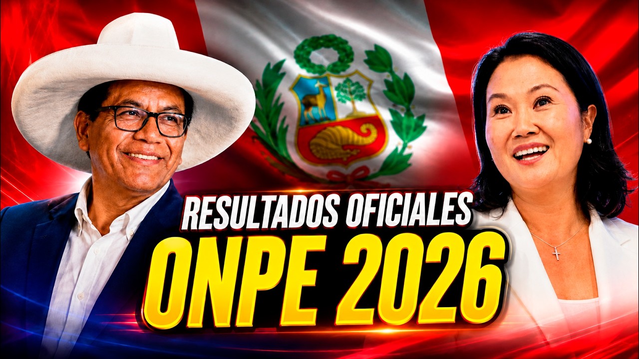 &Uacute;ltimo Conteo Oficial: Roberto S&aacute;nchez vs Keiko Fujimori