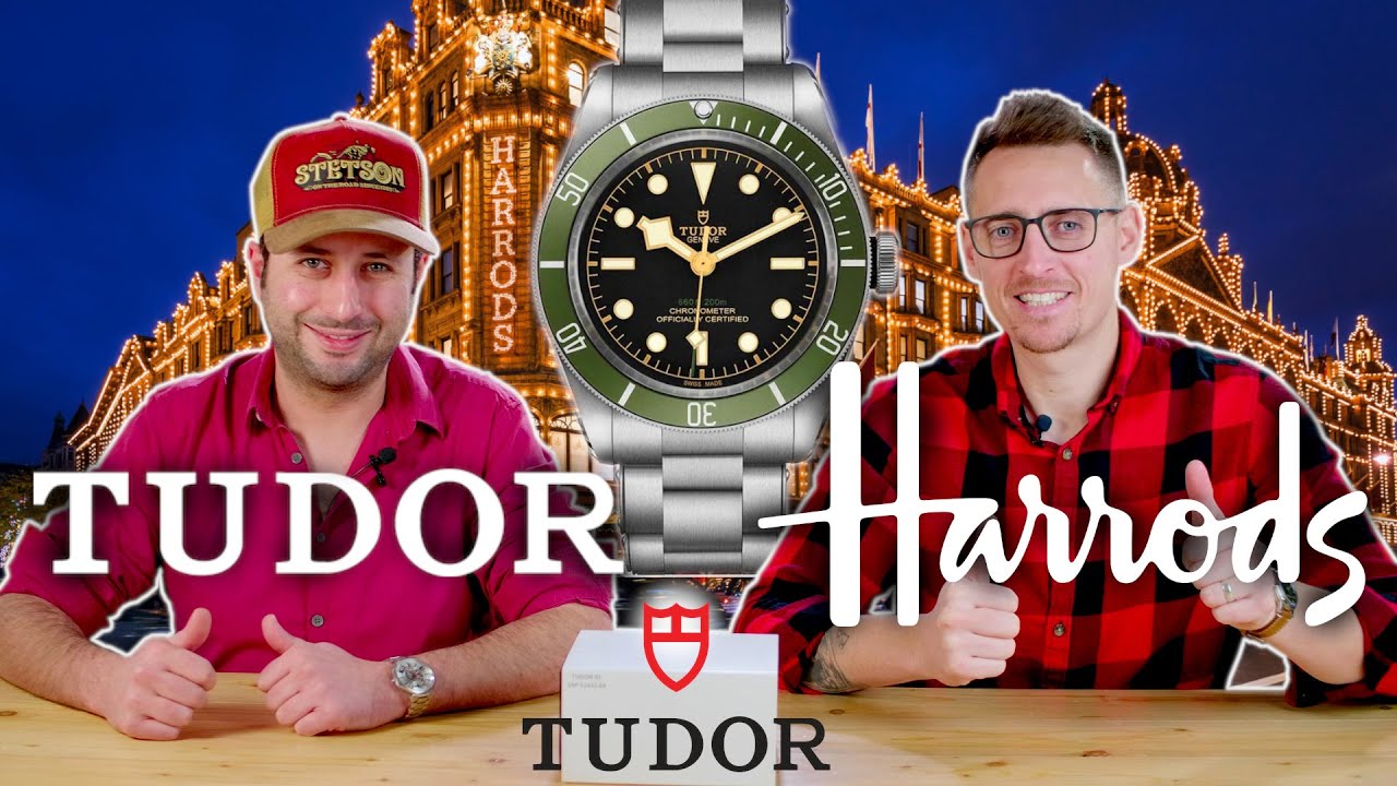 TUDOR BLACK BAY HARRODS