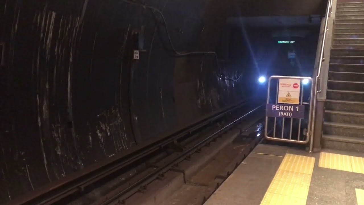 Metro İstanbul | Alstom | M6 Levent - Boğaziçi Üniversitesi | Efsane setlerden seyir