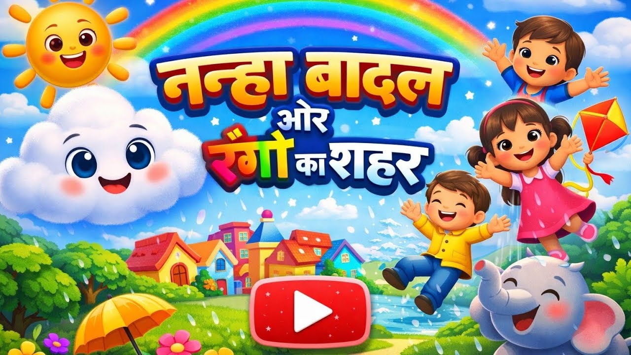 Nanna Badal Aur Rangon ka shahar | Bacchon ki pyari Badal wali kahani #badal #Nannabadal #rangon 
