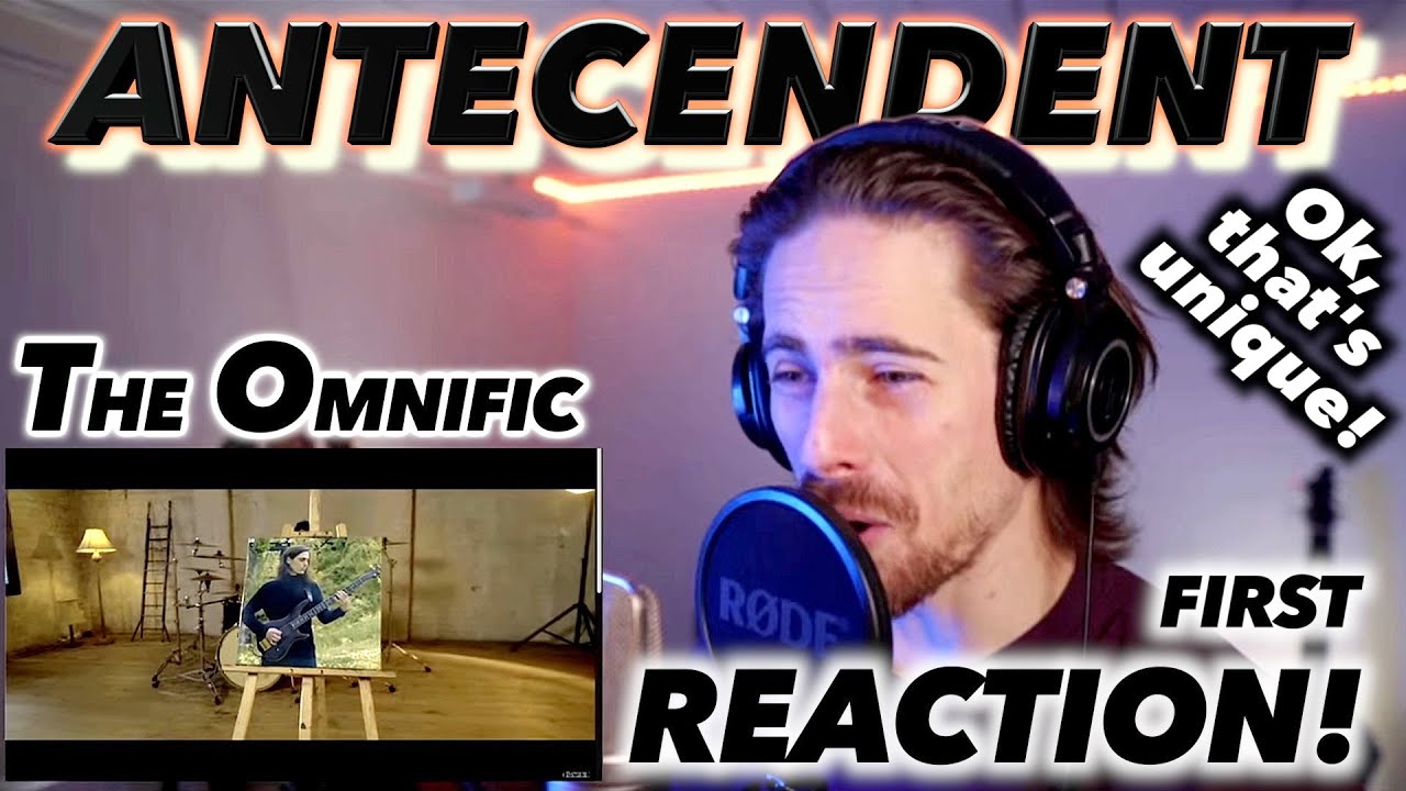 The Omnific - Antecedent (ft. Clay Gober from Polyphia) FIRST REACTION! (livestream part 2)