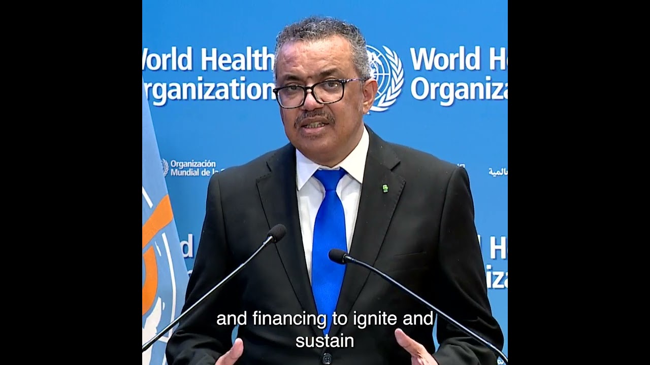 Dr Tedros: five key health priorities for the world and for WHO