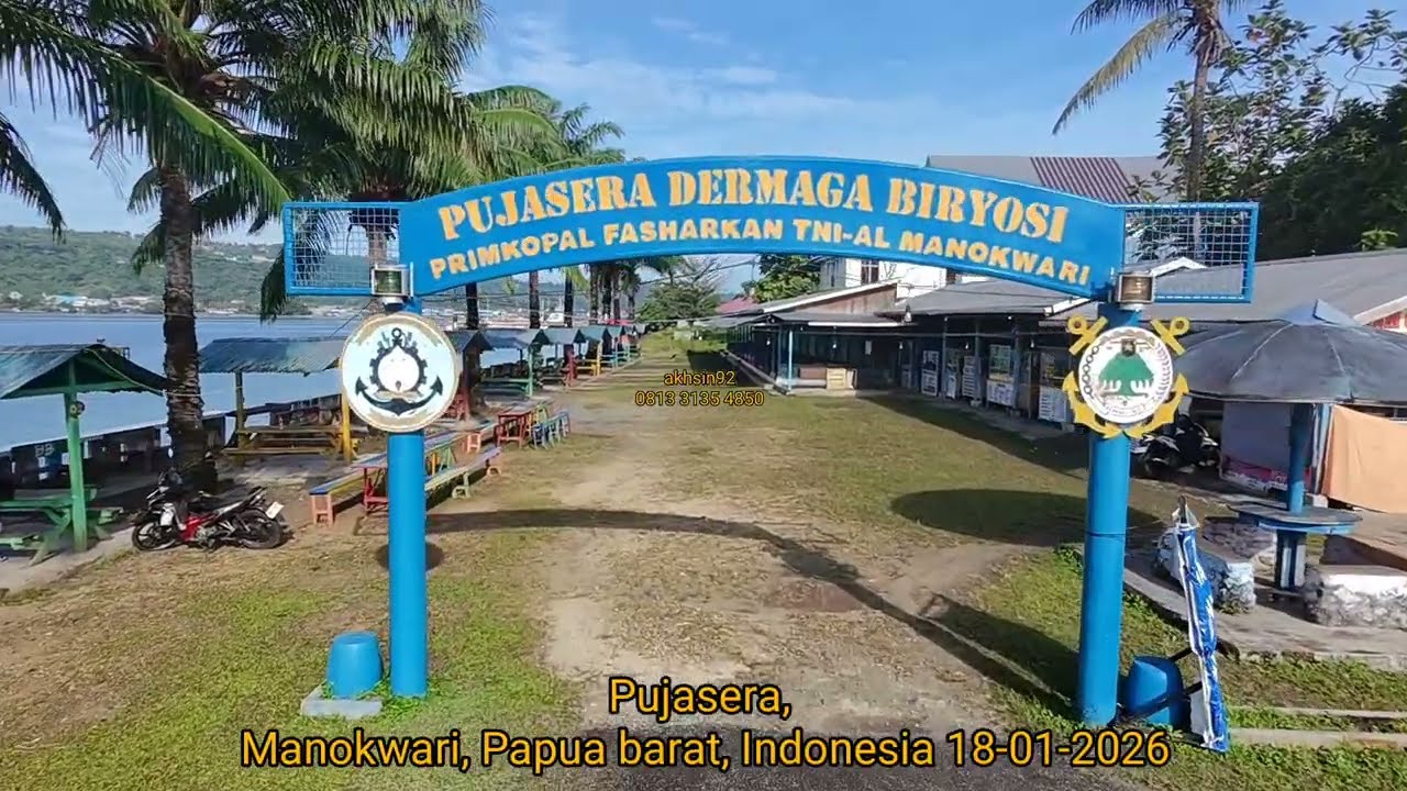 Pujasera, Manokwari, Papua barat, Indonesia 18-01-2026