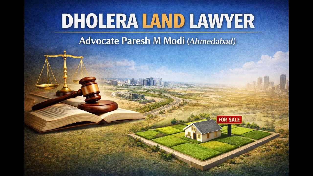 Dholera SIR | Dholera Property Lawyer | Dholera Land Title Advocate in Gujarat | Dholera Sale Deed