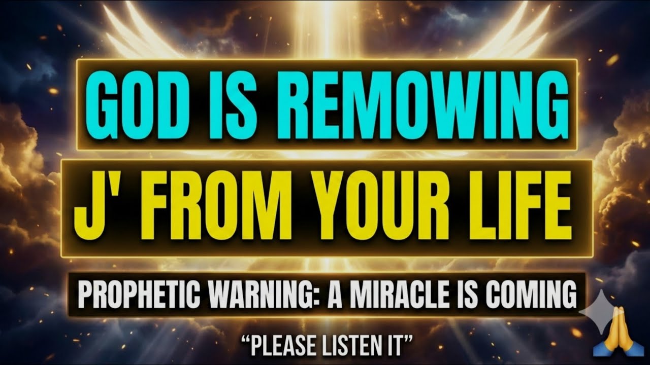 Signs God Is Removing a 