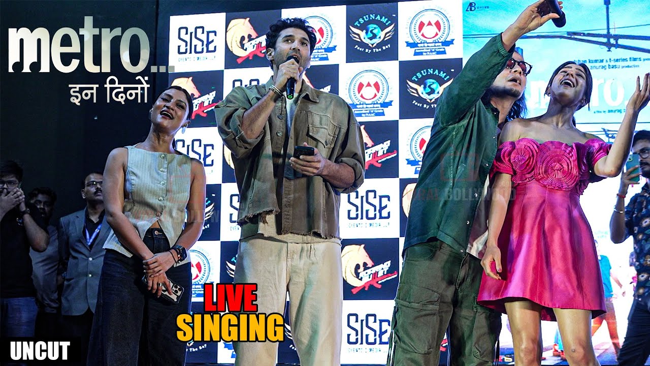 UNCUT - Metro…In Dino Promoting Lala Lajpat Rai College | LIVE Perform Aditya Roy Kapur, Sara Ali
