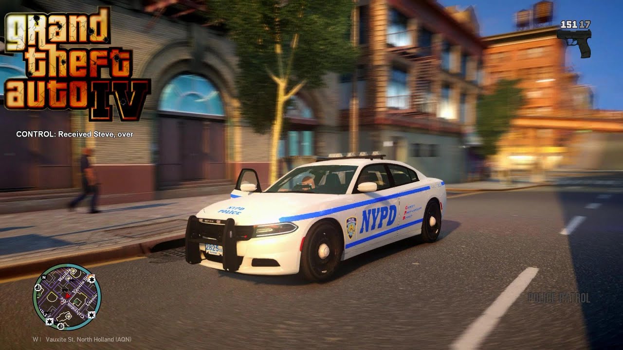 GRAND THEFT AUTO IV - LCPDFR - EPiSODE 32 - 2015 NYPD POLICE CHARGER