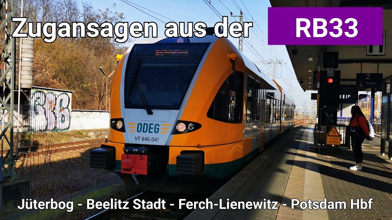 [ODEG] Ansagen aus der RB33 (Jüterbog - Potsdam Hbf)