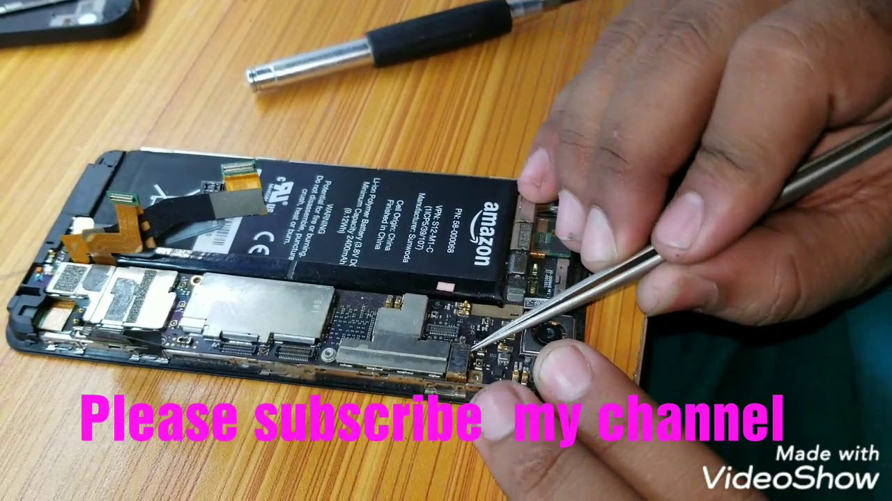 (Amazon Fire Phone disassembly)