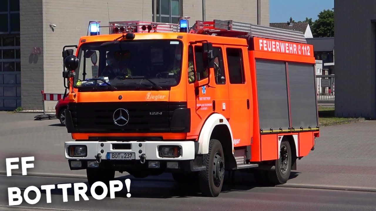 [ANRÜCKENDE FF KRÄFTE!] - Einsatzfahrten der Feuerwehr BOTTROP zum Brandeinsatz