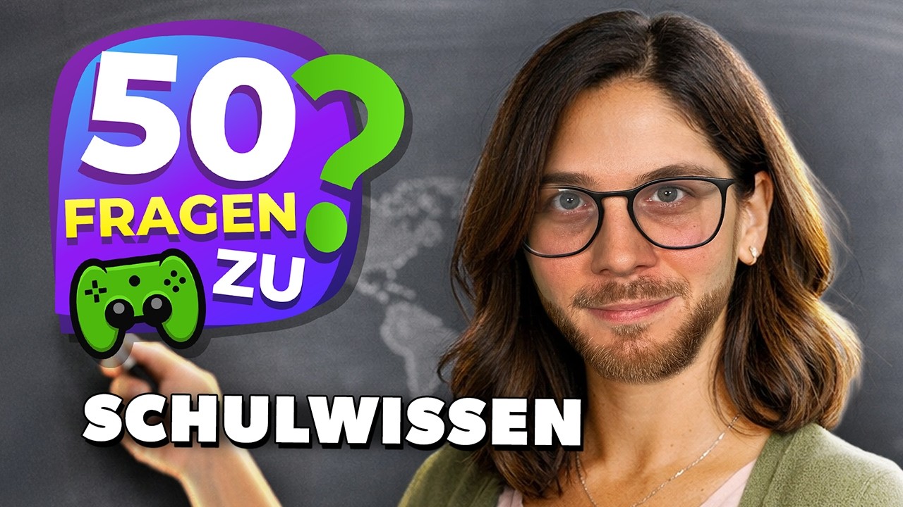 BIOLOGIE, MUSIK und ALLES ANDERE AUCH! | 50 Fragen zu Schulf&auml;chern