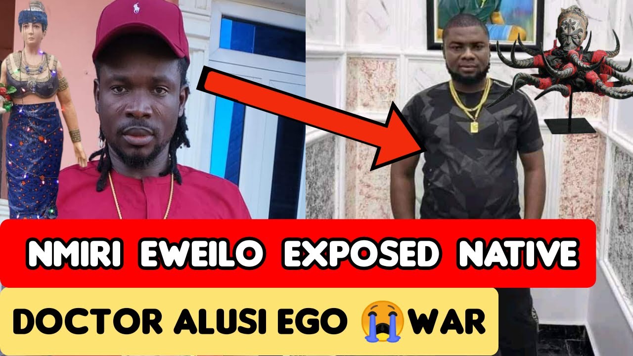 Native Doctor Nmiri Eweilo Exposed😭🙆 Native Doctor Alusi Ego Source Of Powers And Wealth WAR🤒🐗