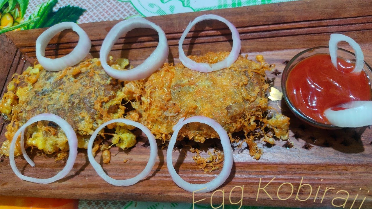 Egg Kobiraji dimer Kobiraji cutlet