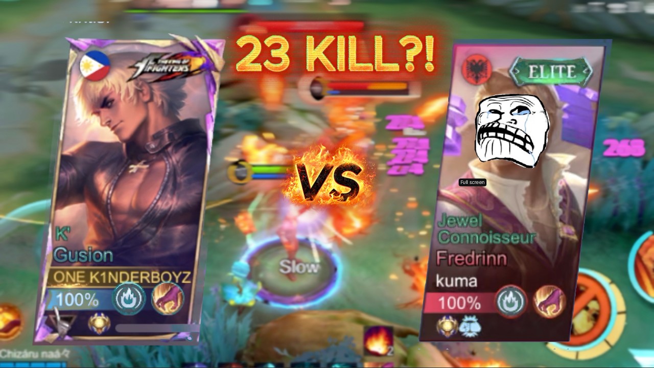 LAWAN FREDRIN GAMPANG? | GS 23 KILL TANPA AMPUN!!