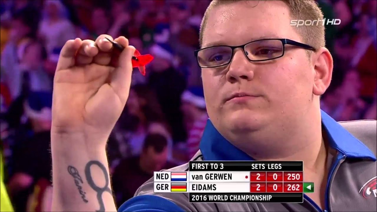 Michael van Gerwen vs Rene Eidams 1st Round [Sport1]