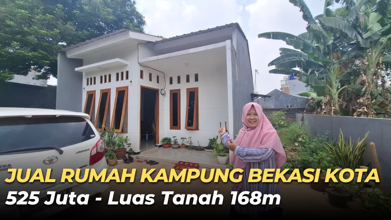 RUMAH KAMPUNG DIJUAL MURAH LUAS TANAH 168M LOKASI STRATEGIS DI BEKASI KOTA