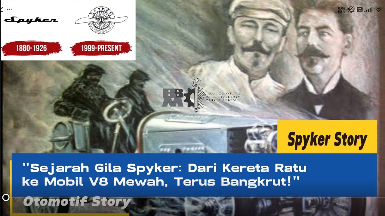 "SPYKER STORY: From Royal Carriages to V8 Beasts… and Back to the Grave!"
