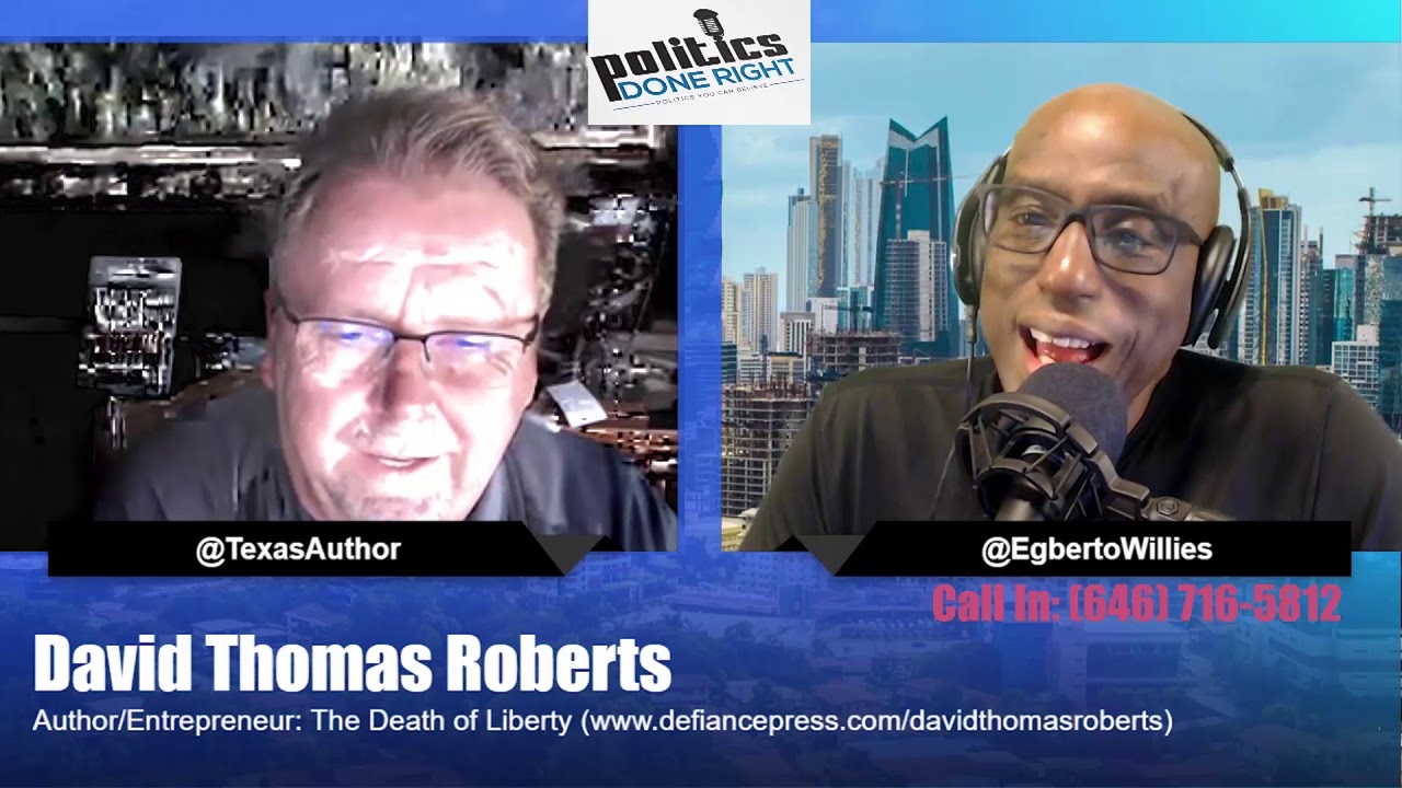 Tea Party David Thomas Roberts interview on Liberal/Progressive Politics Done Right