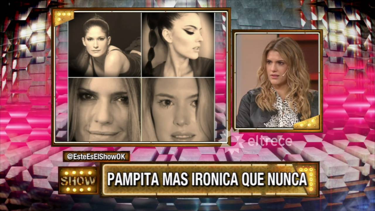Pampita más irónica que nunca