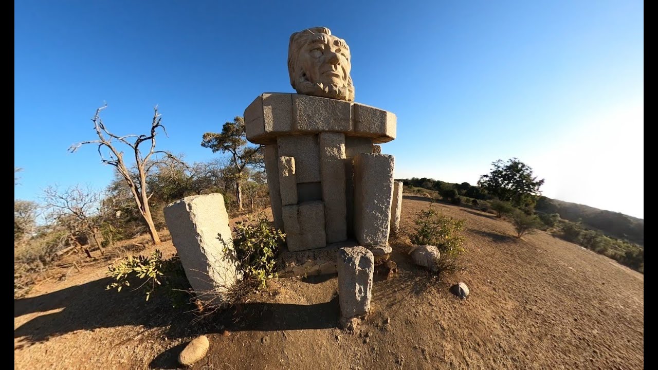 Paul Kruger Gate the main entry gate of the Kruger Park entering the park over the Sabie River