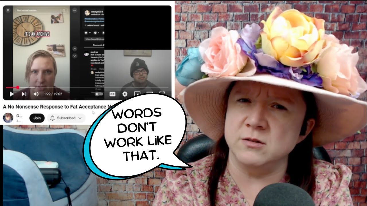 Fat Acceptance Friday: Listening To Fat Acceptance Word Salad Via Graphically Alex.