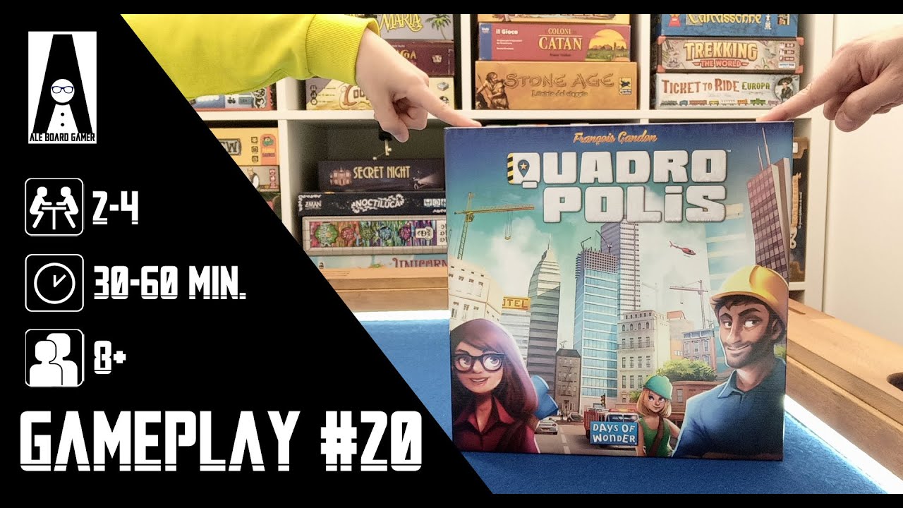 Gameplay #20: una partita completa a Quadropolis, uno dei migliori city-building mai creati!