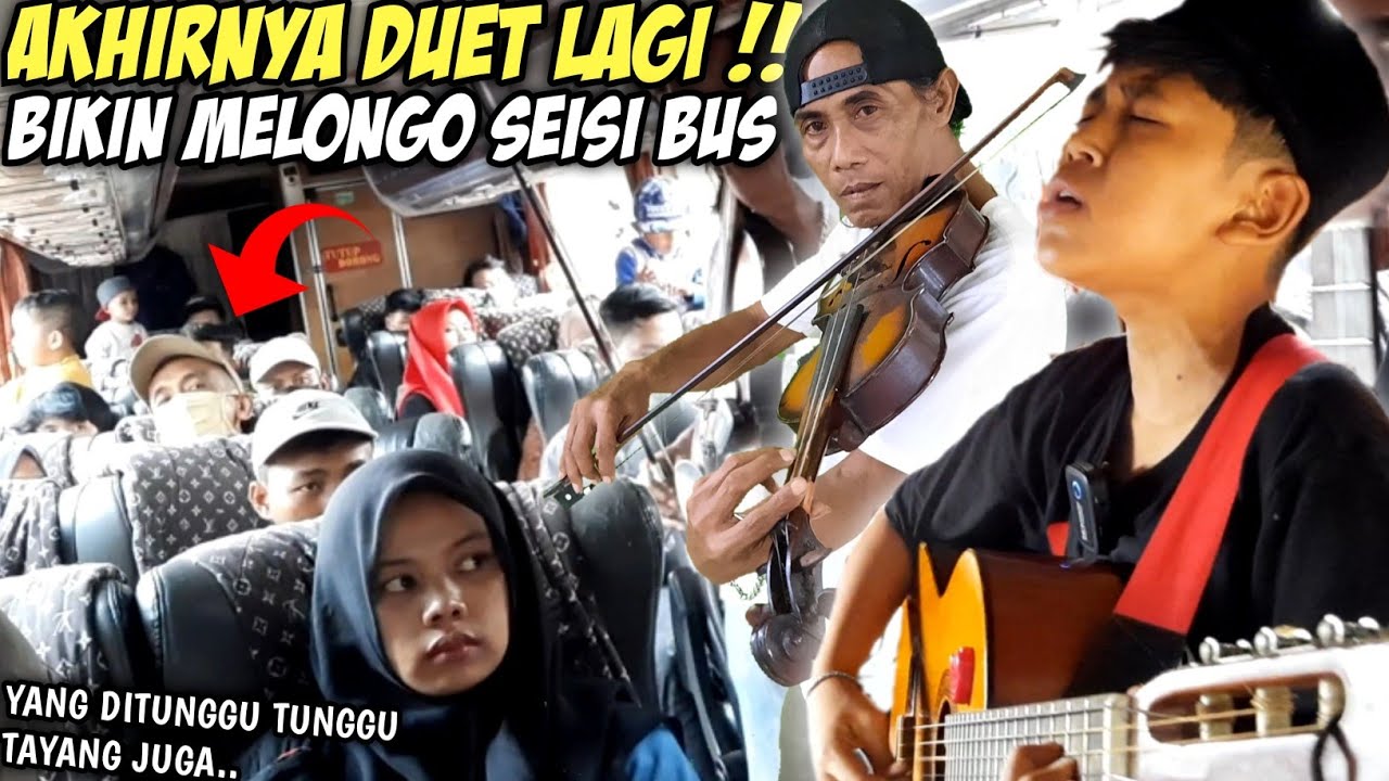 PENGAMEN CILIK SHOLAWATAN!! Suaranya merdu banget, Bikin merinding penumpang bus PO HARYANTO