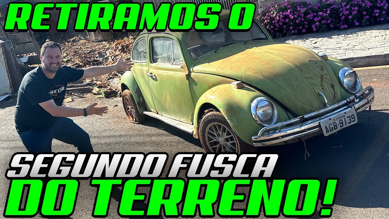 FUSCA 1971 MOTOR 1500 * Resgatado *