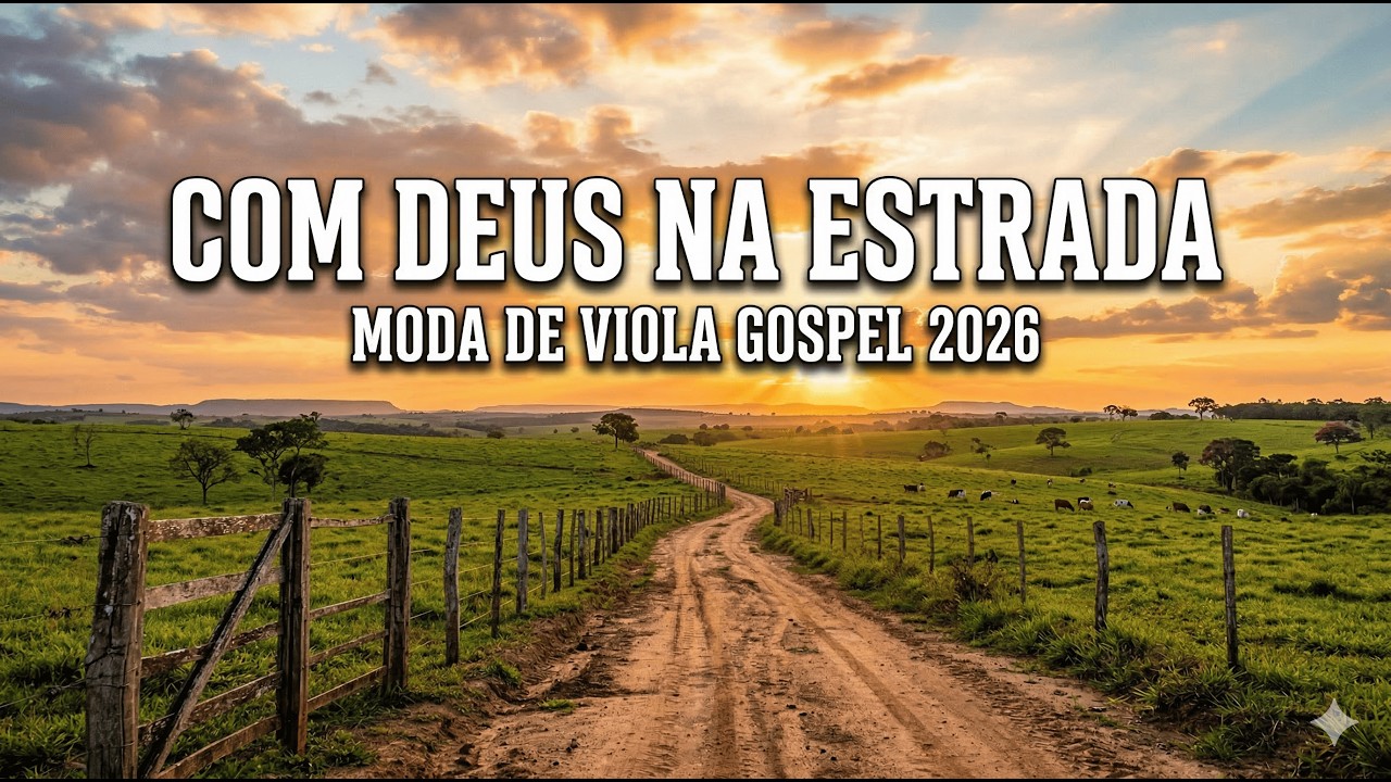 COM DEUS NA ESTRADA | Moda de Viola Gospel 2026