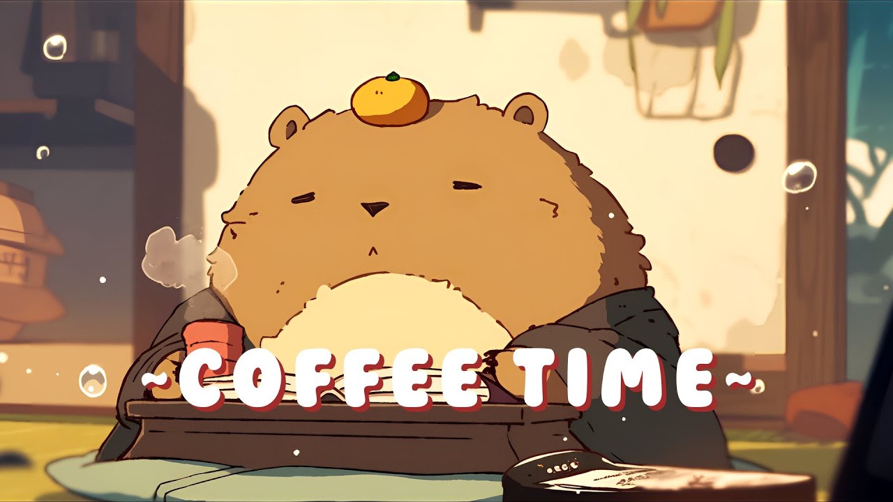 Capybara Beats & Lofi - Relaxing Music for Work/Study ~ Dreamy Vibes ~ 🦫 🎮 ☕