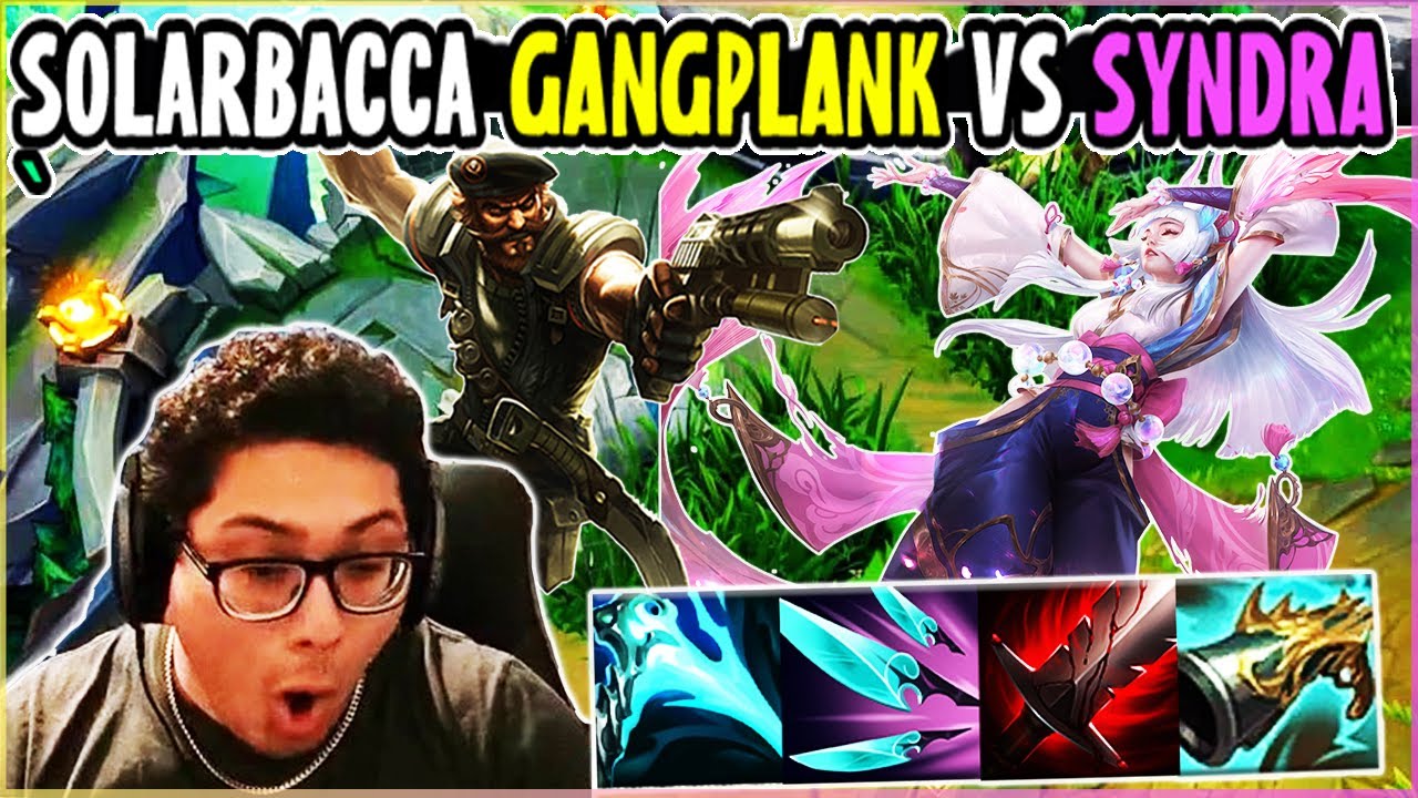 SOLARBACCA Gangplank Vs Syndra Mid - NA Master - Patch 14.2